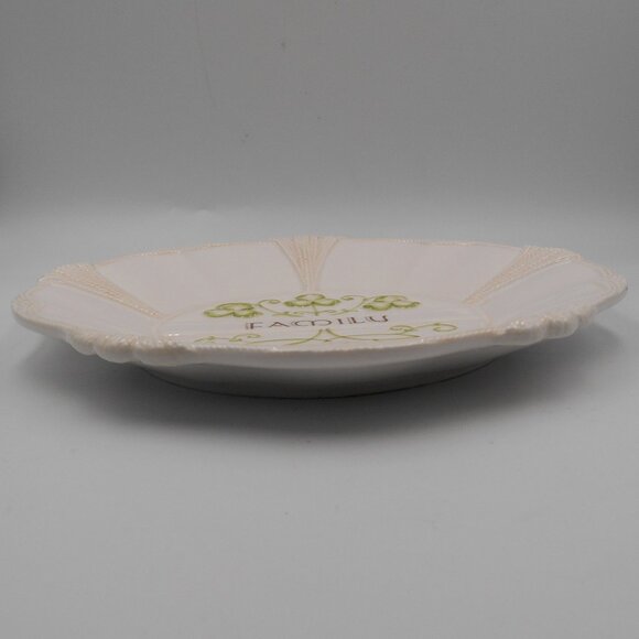 GRASSLANDS ROAD CLOVER GLEN DECORATIVE PLATE DISCONTINUED 2009 EMBOSSED FAMILY - Picture 6 of 11